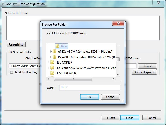 pcsx2 emulator freezes on loading bar